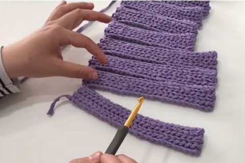 how to knit a tote bag