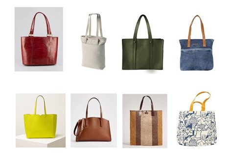 types of tote bag