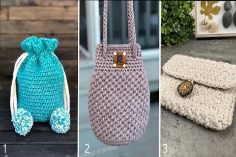 decorating your tote bag crochet